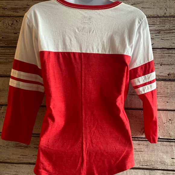 NWOT SMALL Atlanta Falcons Rise Up 3/4 sleeves - Picture 3 of 3